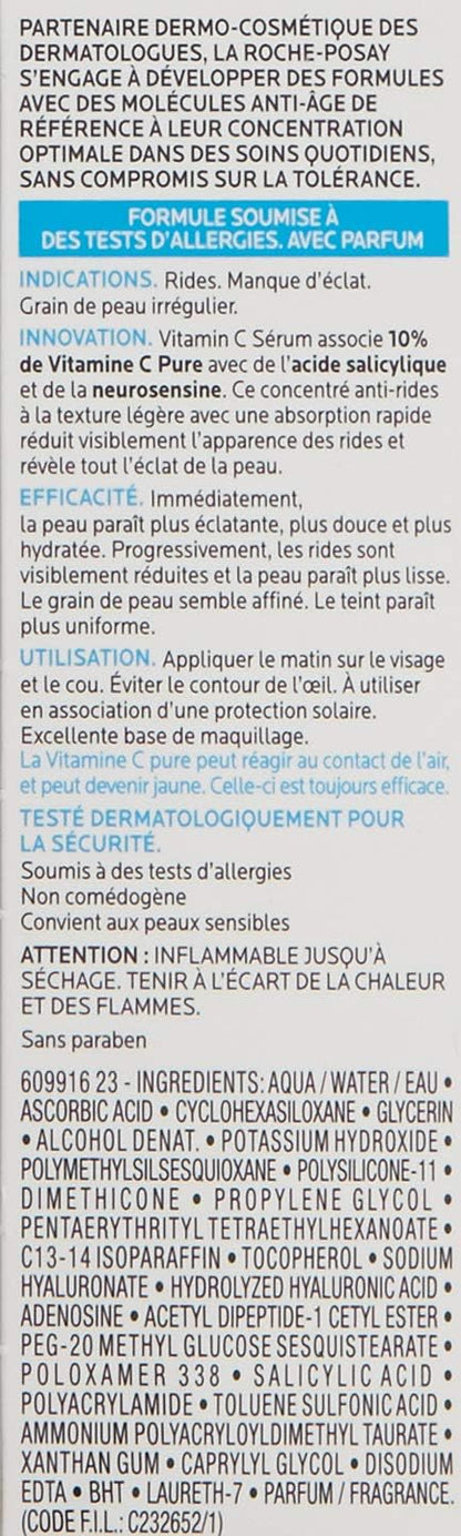 La Roche Posay Pure Vitamin C10 Serum Renovateur Eclat Serum - 30 ml