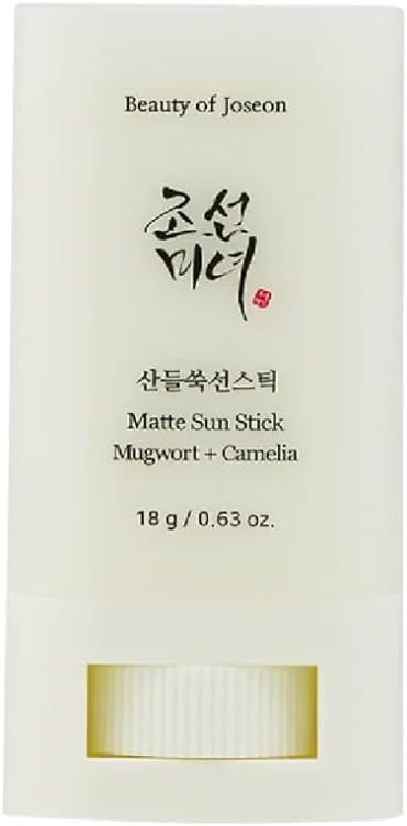 Beauty of Joseon Matte sun stick : Mugwort+Camelia(18g, 0.63fl.oz), 1 Count