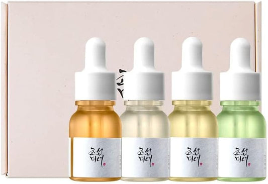 Beauty of Joseon] Hanbang Serum Discovery Kit - 0.33 Fl Oz (10 ml) (Pack of 4)