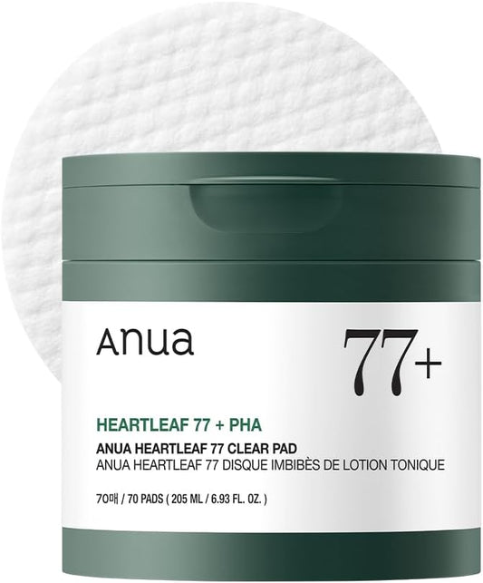 Anua Heartleaf 77% Clear Pad 70 Pieces