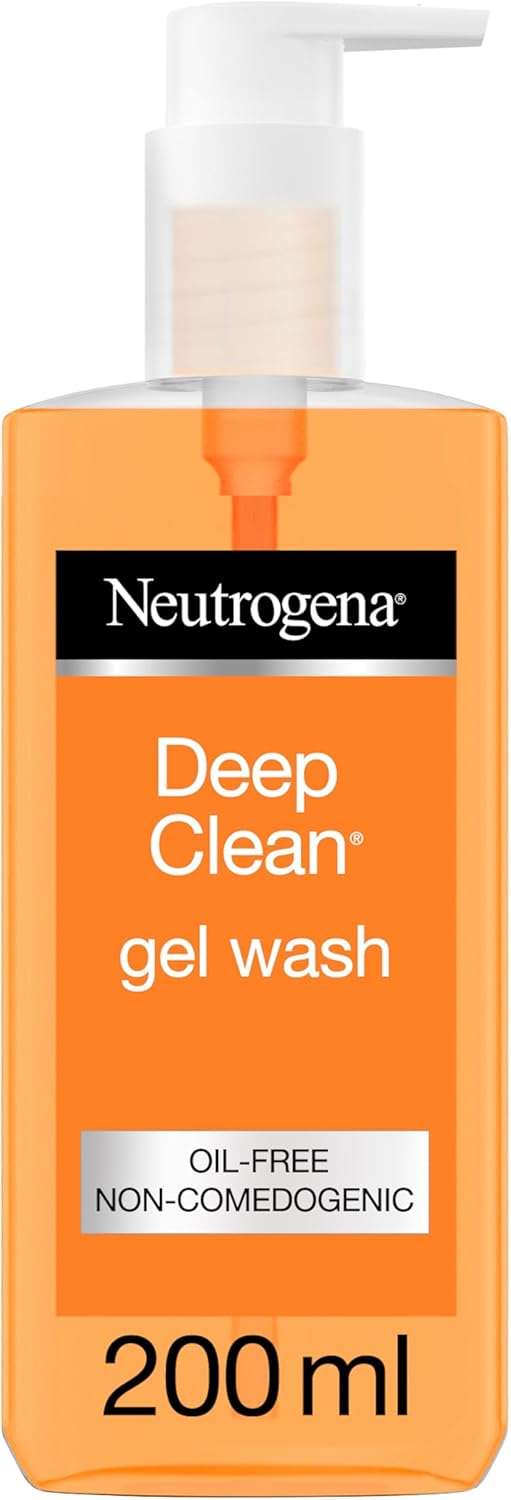 Neutrogena Face Wash, Deep Clean, Gel, 200ml