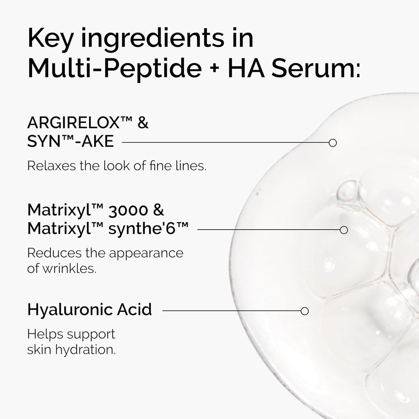 The Ordinary Multi-Peptide + HA Serum (Formerly"Buffet") 30 ml