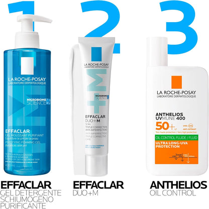 La Roche Posay Effaclar Duo+M Anti-Blemish Corrective Gel Moisturiser For Oily, Blemish-Prone Skin 40ml