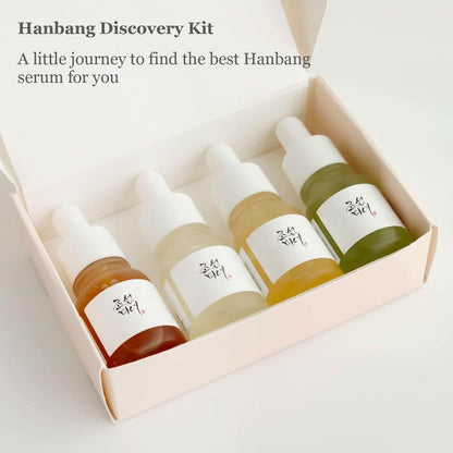 Beauty of Joseon] Hanbang Serum Discovery Kit - 0.33 Fl Oz (10 ml) (Pack of 4)