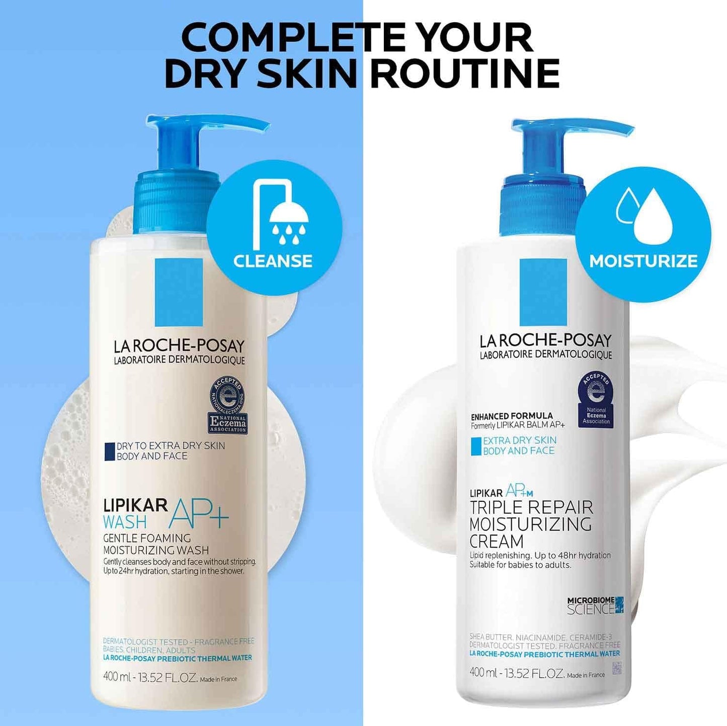 La Roche Posay Lipikar Baume AP+ Balsam, 400 ml