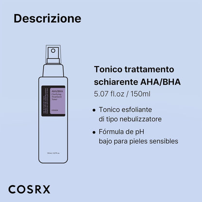 COSRX Aha/Bha Clarifying Treatment Toner 150ml