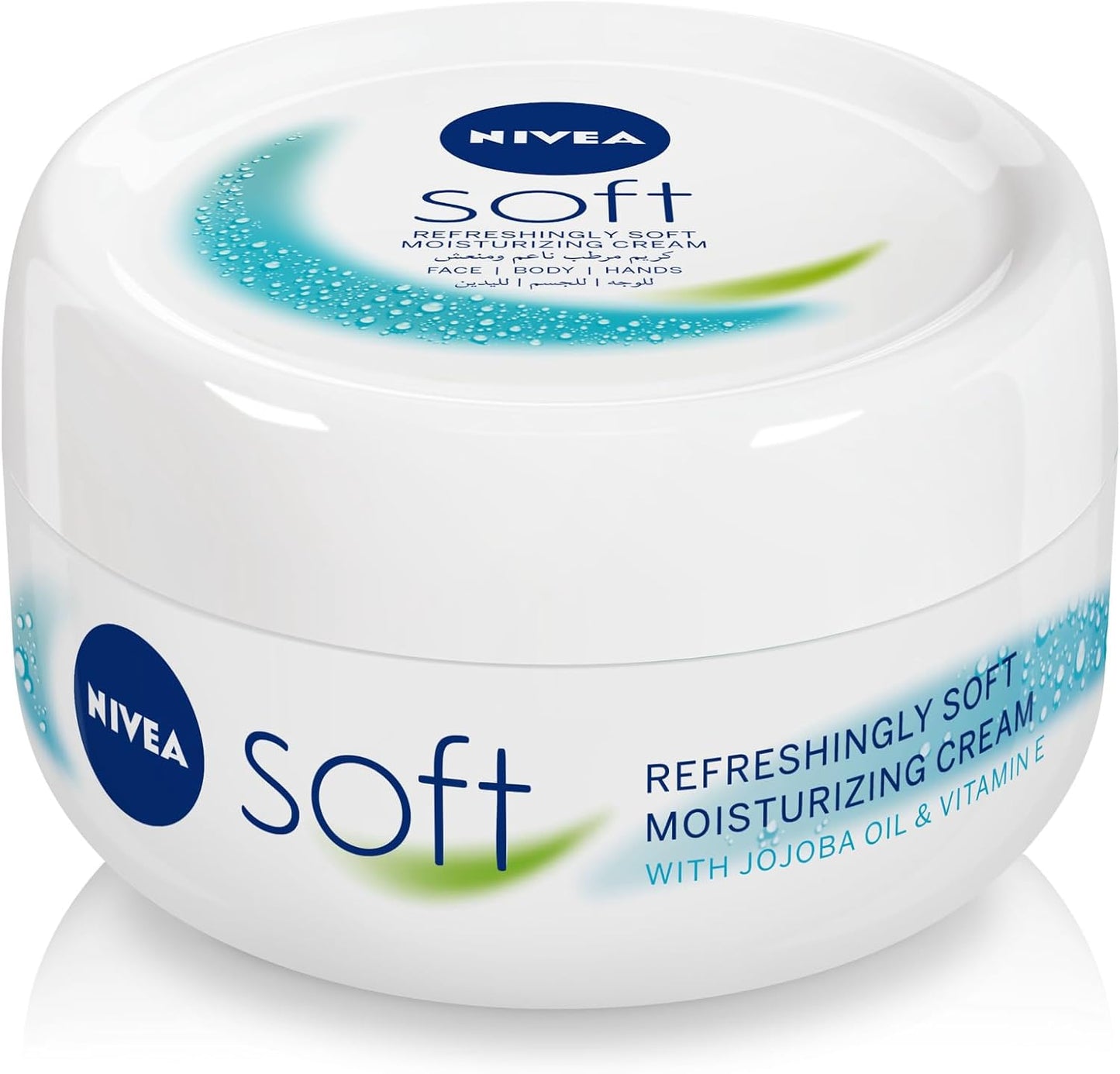 NIVEA Moisturising Cream, Soft Refreshing, Jar 200ml