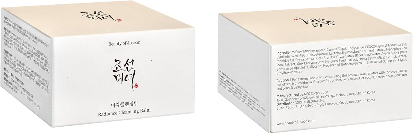 Beauty of Joseon Radiance Cleansing Balm (100ml, 3.38 fl.oz)