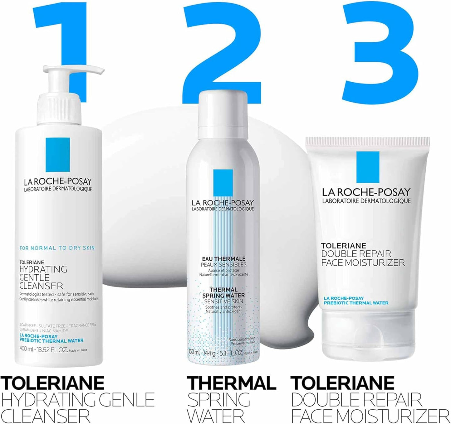 La Roche-Posay Toleriane Hydrating Gentle Cleanser, 13.52 fl. oz